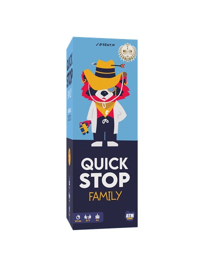 Juego de mesa quick stop family
