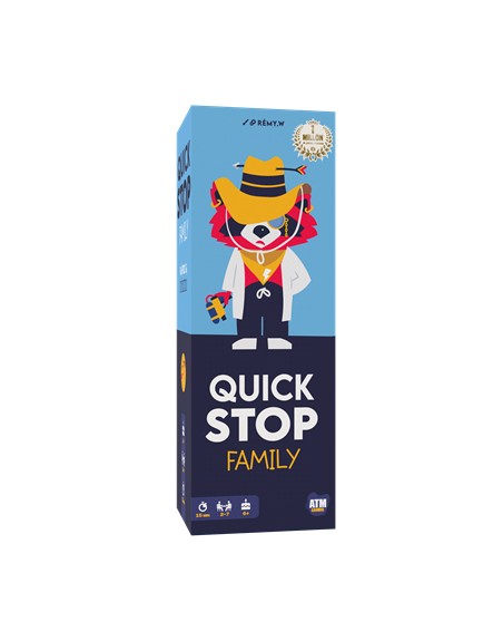 Juego de mesa quick stop family