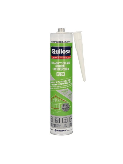 Masilla Poliuretano Blanca Cartucho 300 ml.