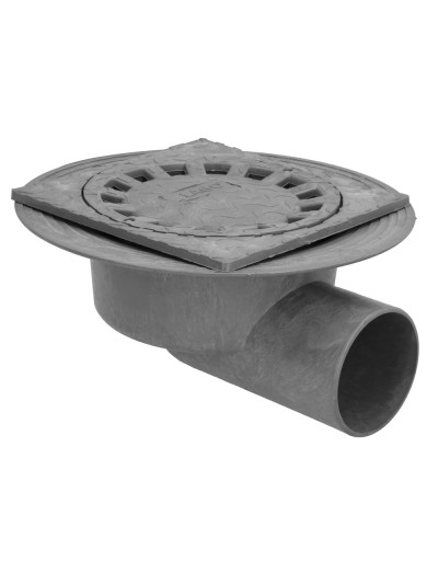 Caldereta Sifonica Pvc Horizontal 200x200/90mm