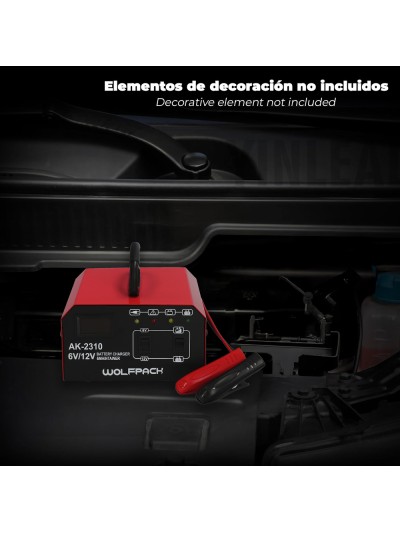 Cargabaterias 6/12V 10-150 Ah Automatico
