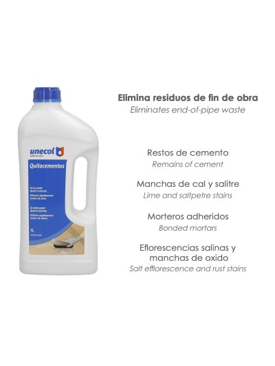Quitacementos Botella 1 Litro
