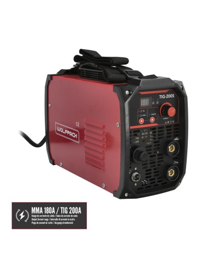 Soldadura Inverter Wolfpack TIG 200 A MMA 160 A