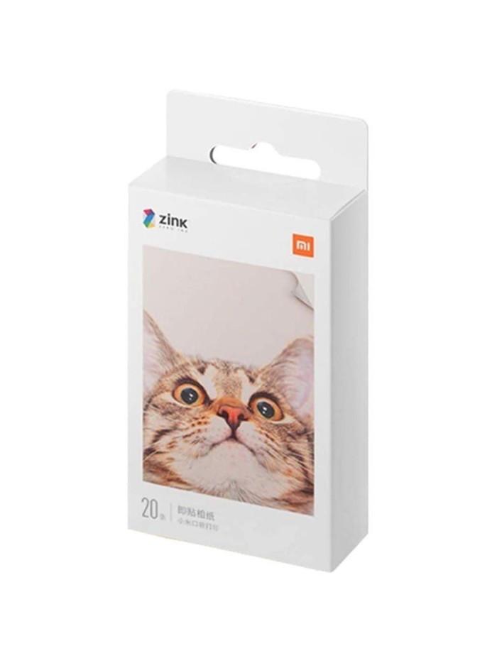 Papel fotografico xiaomi mi portable photo printer paper 5x73cm 20 hojas Papel fotografico xiaomi mi portable photo printer paper 5x73cm 20 hojas