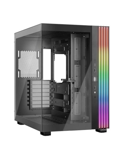 Caja ordenador gaming be quiet! light base 600 dx atx argb vidrio negra