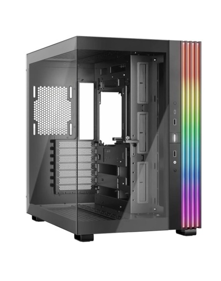 Caja ordenador gaming be quiet! light base 600 dx atx argb vidrio negra