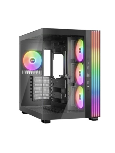 Caja ordenador gaming be quiet! light base 600 lx atx argb vidrio negra