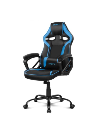 Silla gaming drift dr50 black - blue negra - azul