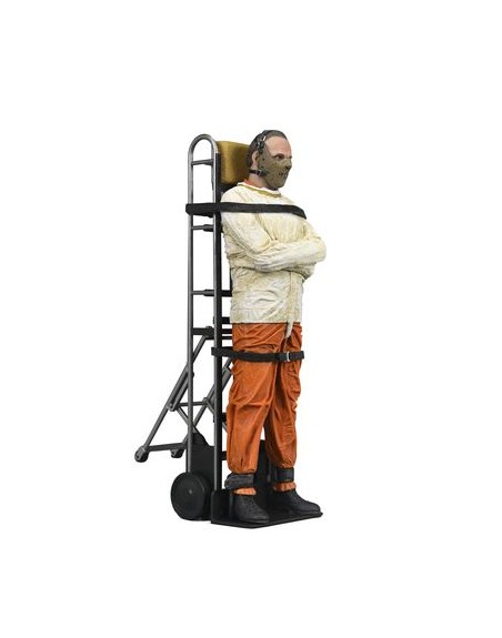 Dr. hannibal lecter masked scale action figura 18 cm the silence of the lambs