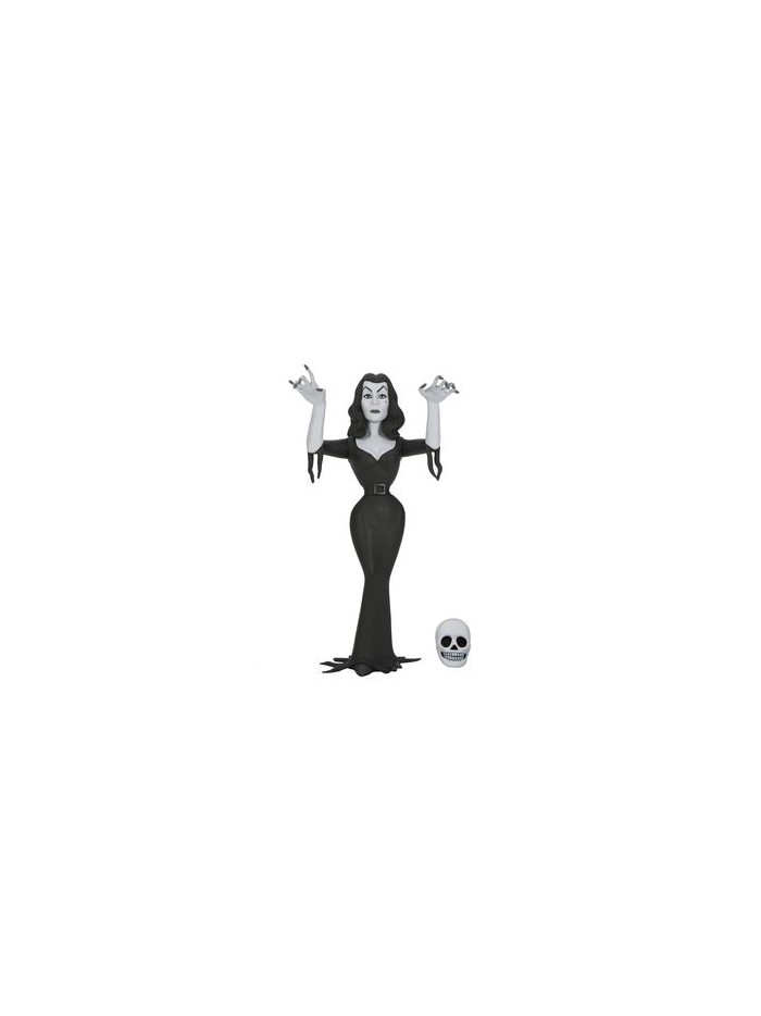 Vampira silver screen edition scale action fig. 15 cm vampira toony terrors Vampira silver screen edition scale action fig. 15 cm vampira toony terrors