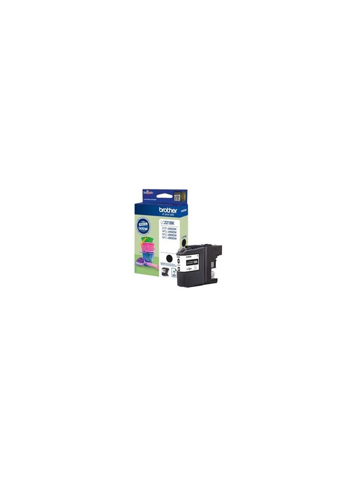 Cartucho tinta brother lc221bk negro 260 paginas dcpj562dw - mfcj480dw - mfcj680dw Cartucho tinta brother lc221bk negro 260 paginas dcpj562dw - mfcj480dw - mfcj680dw