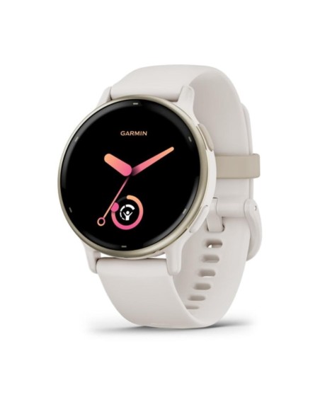 Smartwatch garmin vivoactive 5 gps wifi ivory - cream gold