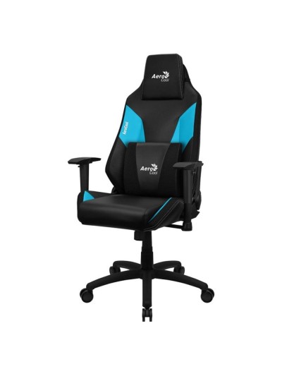Silla gaming aerocool admiral negra - azul