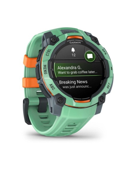 Smartwatch garmin instinct 3 45mm amoled verde correa verde