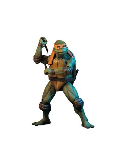Michelangelo figura 42 cm teenage mutant ninja turtles movie 1990 1 - 4 scale (re - run)