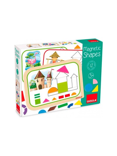 Juego goula didactico magnetic shapes