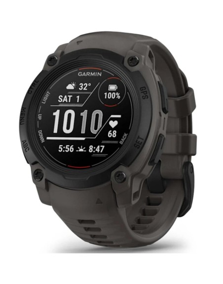 Smartwatch garmin instin e 40mm negro correa silicona carbon