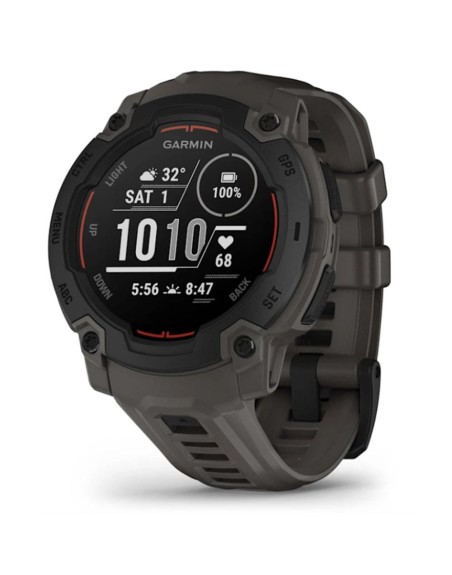 Smartwatch garmin instin e 45mm negro correa de silicona carbon