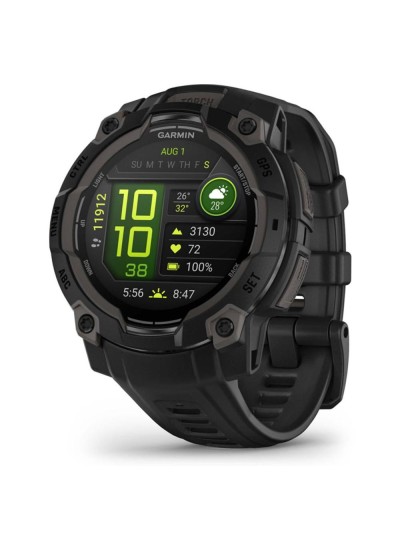 Smartwatch garmin instinct 3 45mm amoled negro correa negra