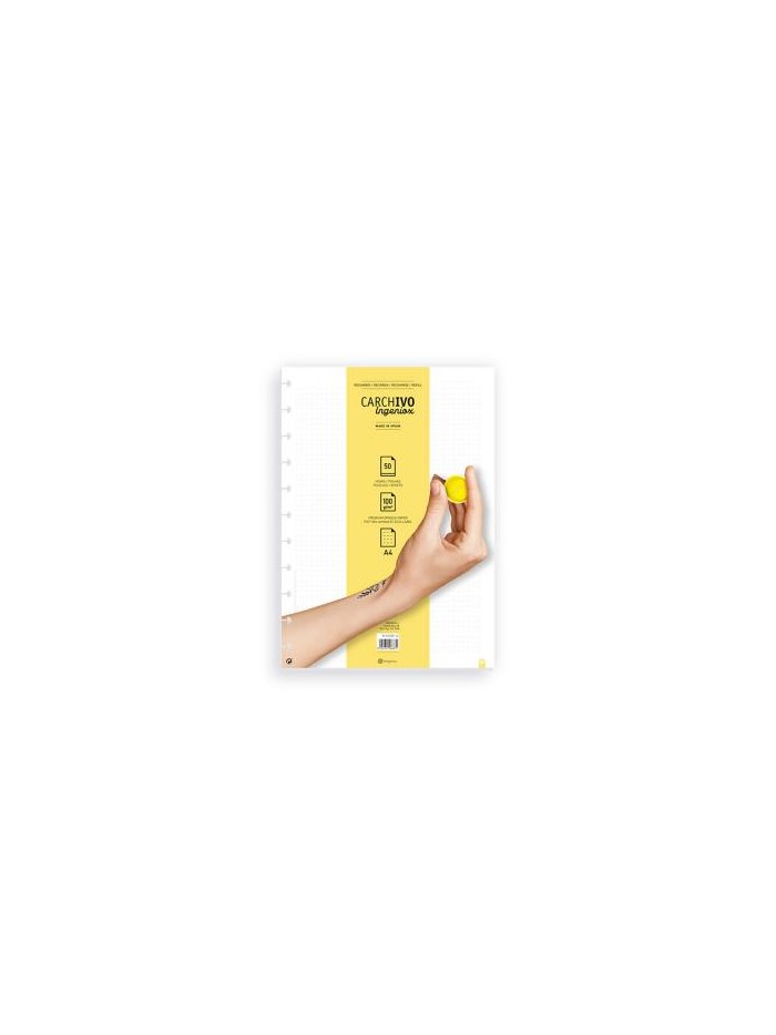 Recambio carchivo para cuaderno ingeniox din a5 50 hojas dots Recambio carchivo para cuaderno ingeniox din a5 50 hojas dots