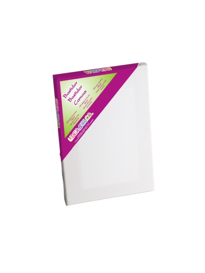 Bastidor liderpapel4p lienzo grapado trasero algodon 100% marco pawlonia 1,8x3,8 cm bordes madera 33x22 cm
