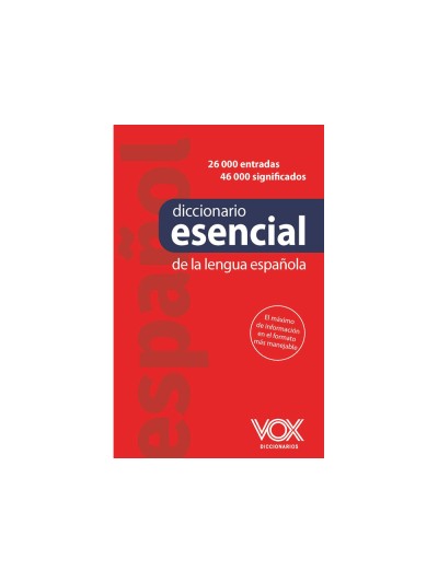 Diccionario vox esencial español