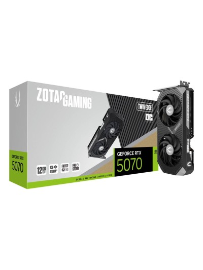 Tarjeta grafica zotac gaming 5070 twin edge oc 12gb gddr7