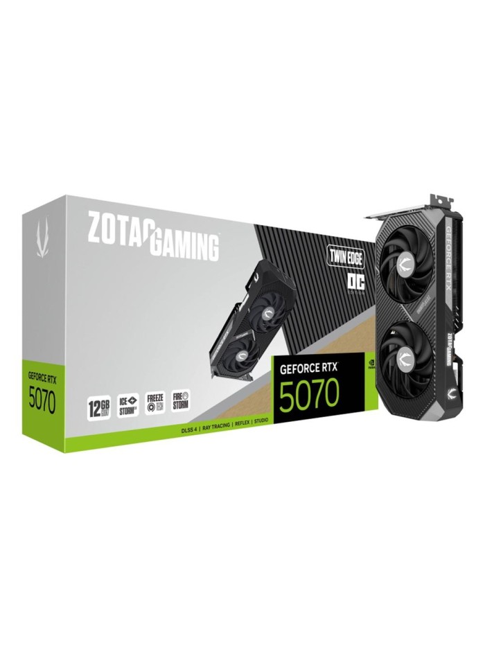 Tarjeta grafica zotac gaming 5070 twin edge oc 12gb gddr7 Tarjeta grafica zotac gaming 5070 twin edge oc 12gb gddr7