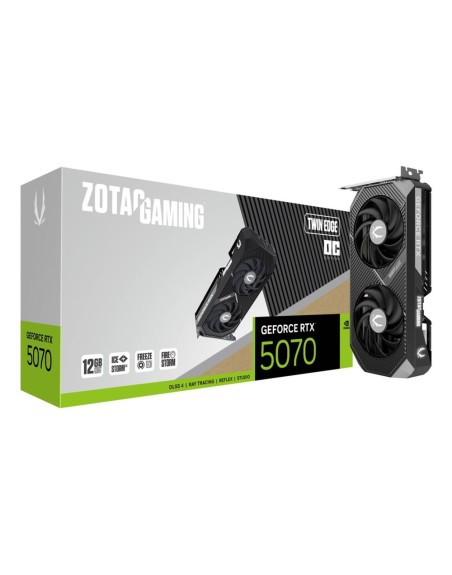 Tarjeta grafica zotac gaming 5070 twin edge oc 12gb gddr7