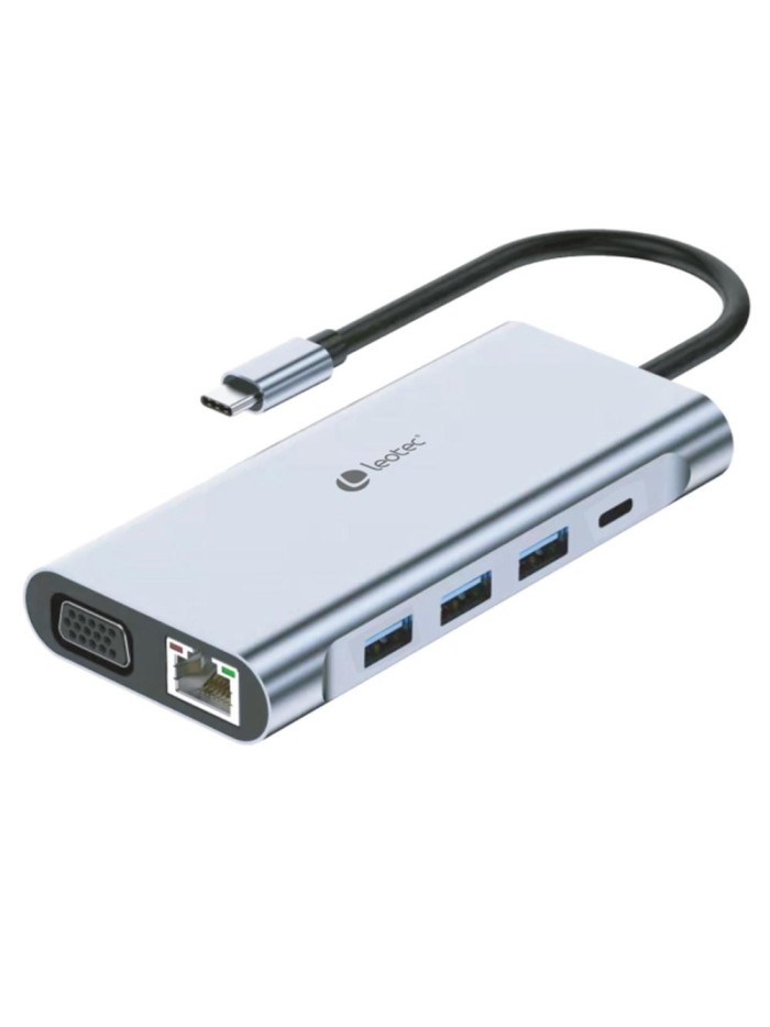 Docking station leotec usb tipo c 11 en 1 Docking station leotec usb tipo c 11 en 1