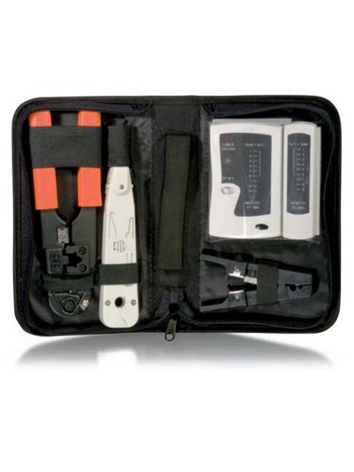 Kit herramientas equip para redes