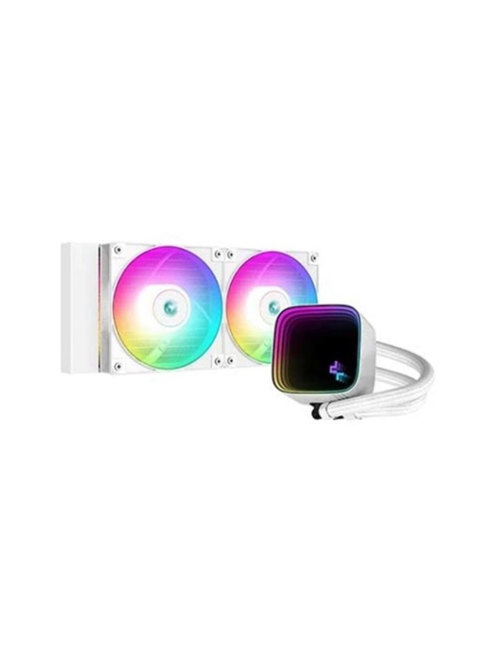 Kit de refrigeracion liquida deepcool ls520 se argb 240mm argb blanco Kit de refrigeracion liquida deepcool ls520 se argb 240mm argb blanco