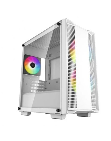 Caja ordenador gaming deepcool cc360 blanco m - atx 1 x usb 3.0 1 x usb 2.0 3 x 120mm