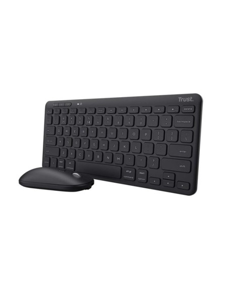 Teclado + raton trust lyra inalambrico multidispositivo