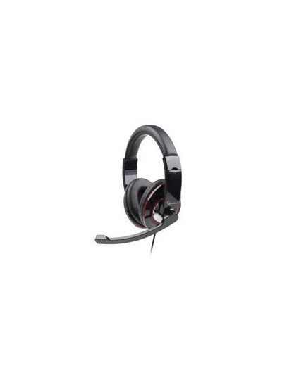 Auricular con microfono mhs - 001 - diadema - jack 3.5mm - 1.8m