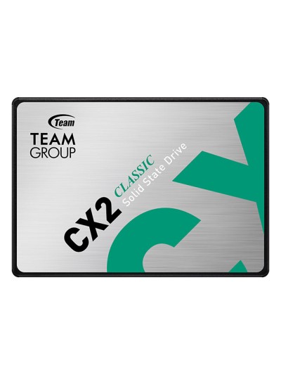 Disco duro interno solido hdd ssd 2.5 pulgadas 1tb sata3 teamgroup cx2 lectura 540mb - s escritura 490mb - s t253x6001t0c101