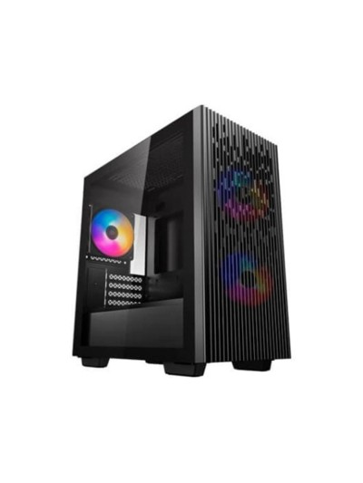 Caja ordenador gaming deepcool matrexx 40 3f m - atx argb cristal templado negro