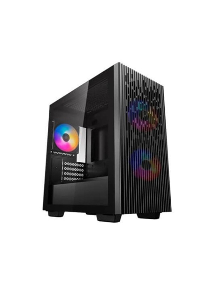 Caja ordenador gaming deepcool matrexx 40 3f m - atx argb cristal templado negro Caja ordenador gaming deepcool matrexx 40 3f m - atx argb cristal templado negro
