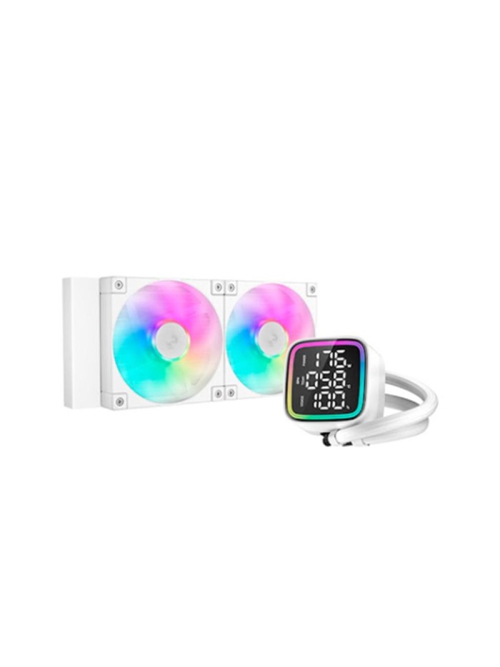 Kit de refrigeracion liquida deepcool ld240 argb 240mm blanco Kit de refrigeracion liquida deepcool ld240 argb 240mm blanco