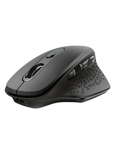Raton trust ozaa optico inalambrico 2400dpi 6 botones usb 2.0 negro