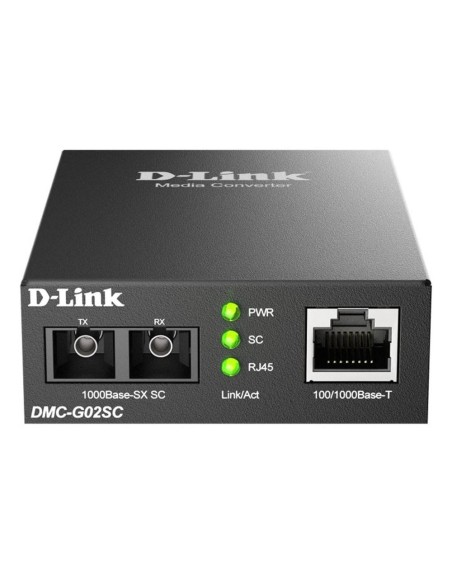 Convertidor de medios multimodo d - link dmc - g02sc
