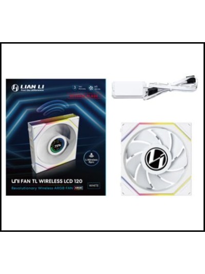 Reverse - 1.6 lcd - l - wireless - argb - 1900rpm - 28.5 db(a)