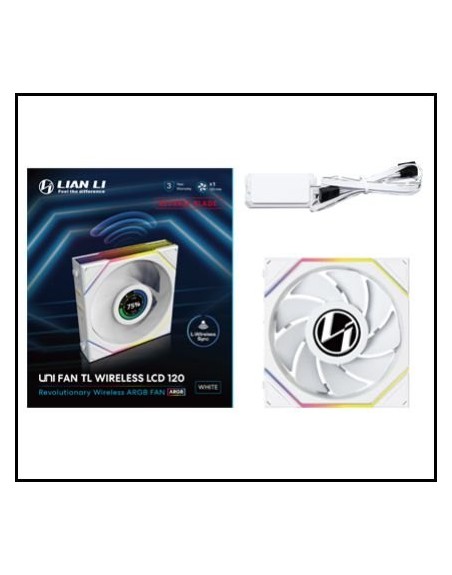 Reverse - 1.6 lcd - l - wireless - argb - 1900rpm - 28.5 db(a)