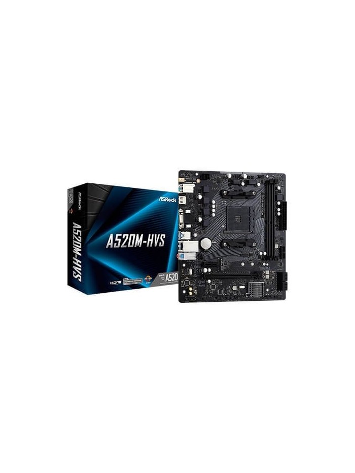 Placa base asrock am4 a520m - hvs m - atx 90 - mxbe60 - a0uayz Placa base asrock am4 a520m - hvs m - atx 90 - mxbe60 - a0uayz