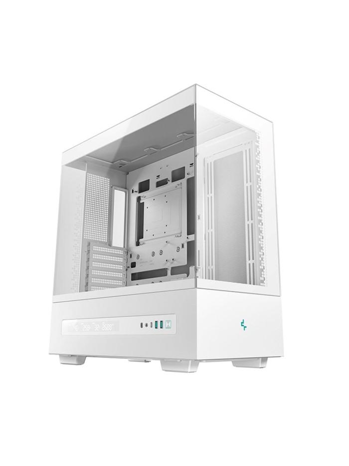 Caja ordenador gaming deepcool atx ch690 cristal templado blanca Caja ordenador gaming deepcool atx ch690 cristal templado blanca