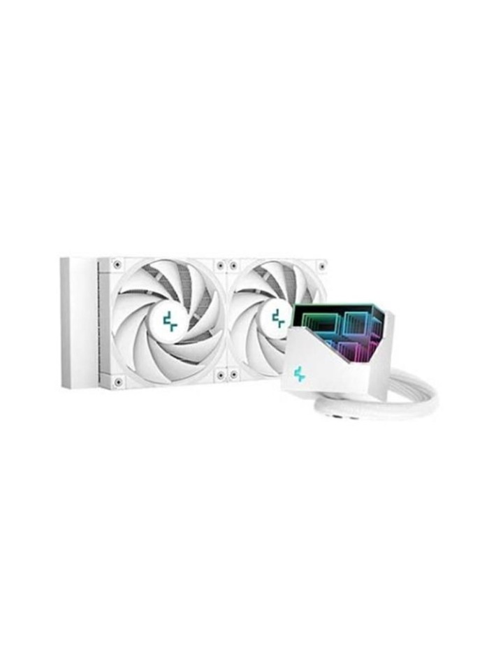 Kit de refrigeracion liquida deepcool lt520 argb 240mm argb blanco Kit de refrigeracion liquida deepcool lt520 argb 240mm argb blanco