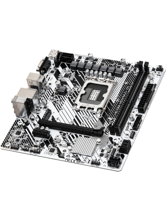 Placa base asrock h610m - hdv - m 1700 matx - 2x ddr5 Placa base asrock h610m - hdv - m 1700 matx - 2x ddr5