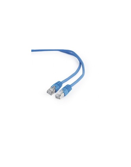 Cable red latiguillo rj45 ftp cat 6 0.5m azul