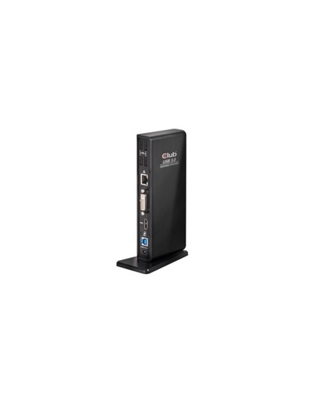 Base de conexión club 3d sense vision usb 3.0 a hdmi club 3d display docking station