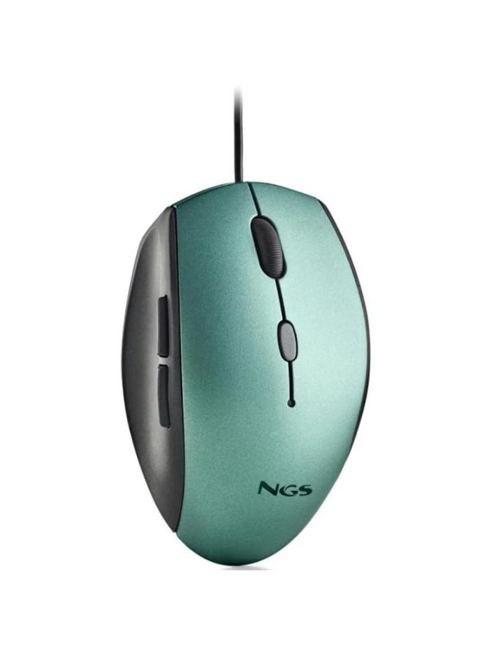 Raton ngs wired ergo silent mouse azul Raton ngs wired ergo silent mouse azul